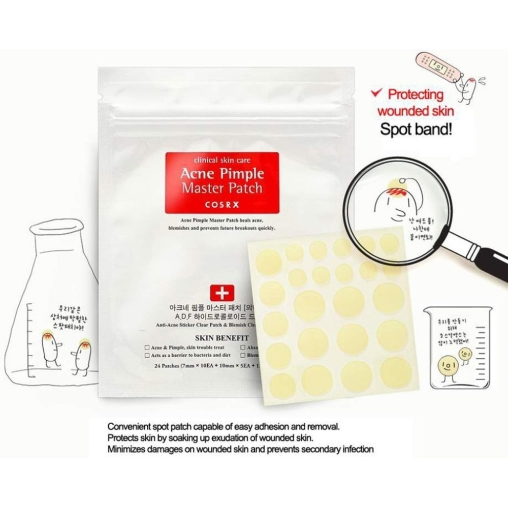 2 X COSRX Pimple Patches Blemish Scar Mole (2 pks)
